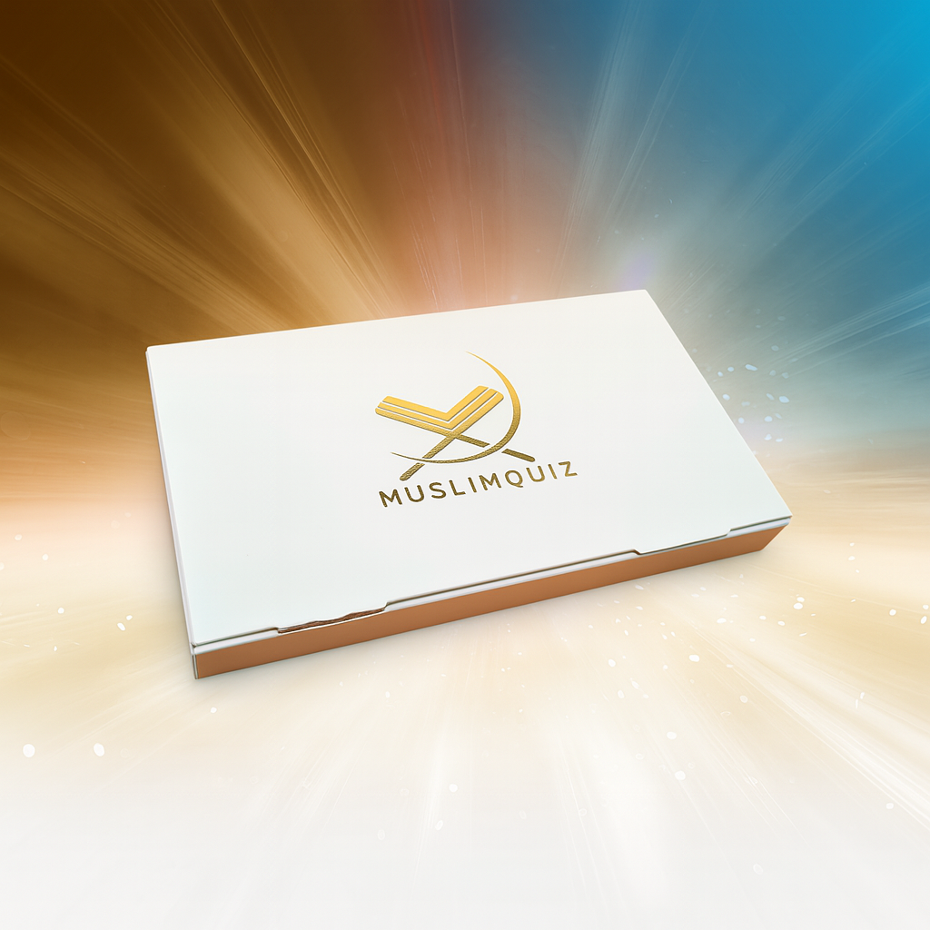 Hochwertige Verpackung und Kartensets von muslimquiz
