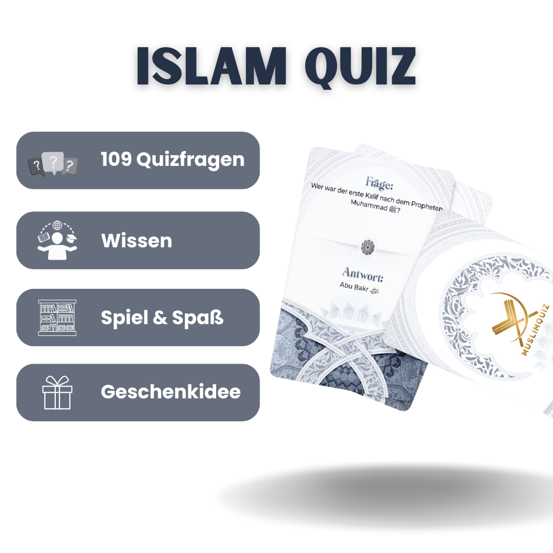 Islam QuizSpiel 107 Quizkarten über den Islam muslimquiz